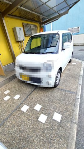 東大阪市御厨東1丁目　中古戸建の駐車場