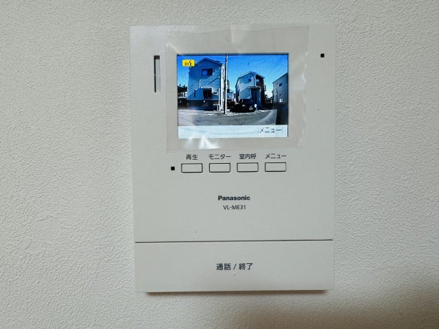八王子市　川口町　中古戸建てのセキュリティ|～TVモニター付インターホン　訪問者の確認に便利です～