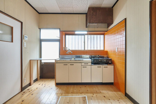 久留米市善道寺飯田戸建のキッチン|きれいなキッチンです