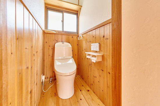 久留米市善道寺飯田戸建のトイレ|トイレもきれいです