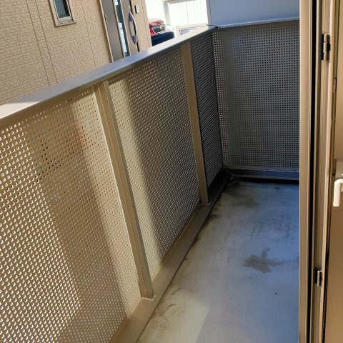 グランヴェルデ中央のバルコニー