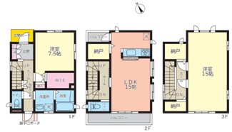 【間取り】 | 川口市峯　中古戸建