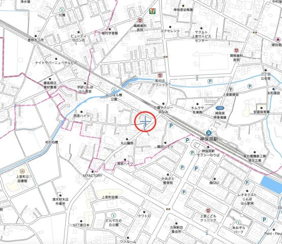 【地図】 | 児玉郡上里町神保原町　中古戸建