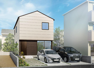 【外観パース】 | 鳥取市南吉方3丁目新築戸建て