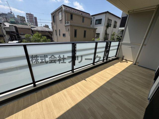 トラープランド蒼麗館のバルコニー