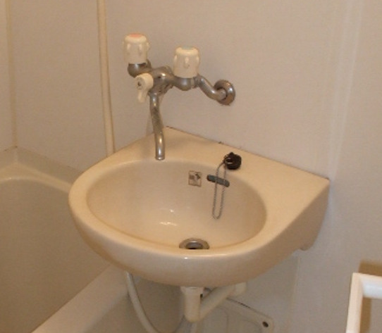 杉並区高円寺南３丁目の賃貸マンションの洗面所