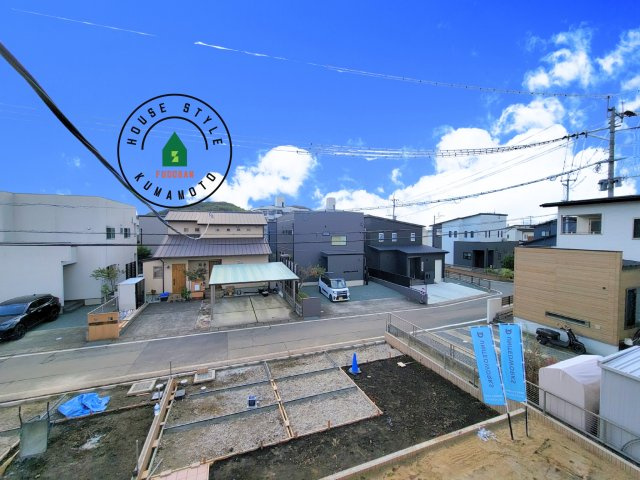 熊本市東区戸島5丁目第1₋4棟(1号棟)の展望|眺望や窓からの景色が良いと、家で過ごす時間も快適です。