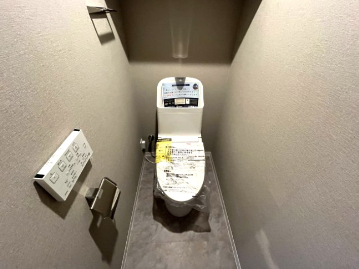 パークシティ松下南棟のトイレ|トイレも新品で清潔感があります！