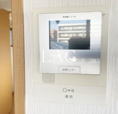 【セキュリティ】 | ＬＥＯ拾番館 | モニター付きインターホンです。