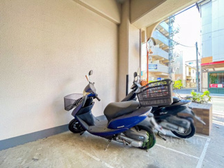 【駐車場】 | 花小金井スカイハイツ | バイク置き場