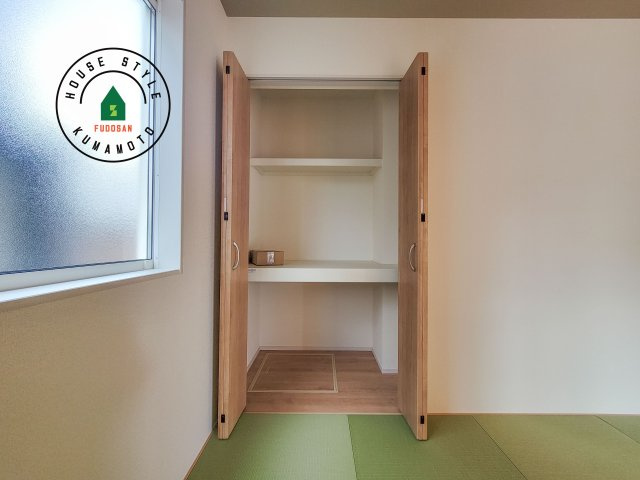 熊本市東区戸島5丁目第1₋4棟(2号棟)の収納|収納には困りません。