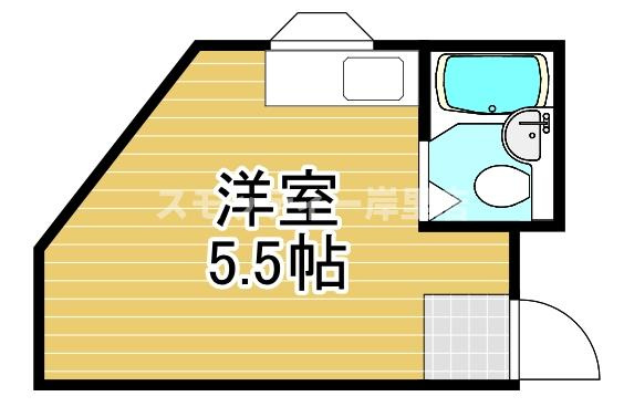玉出西ハイツの間取り
