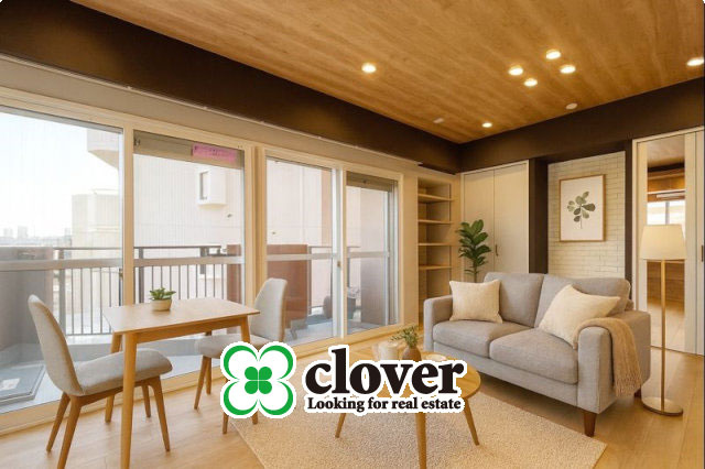 【居間・リビング】 | サングリア中目黒 | くつろぎの空間であるLDKの様子。安心してくつろげるよう派手さは控えて、さりとて地味すぎもせず、あなたの生活を彩ってくれます。～家具はCGによるイメージです。実際に現地に家具は置かれておりません～