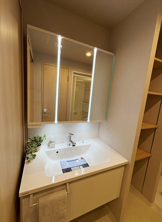 レジデンシャル戸田公園ザ・マークフィールドの独立洗面台