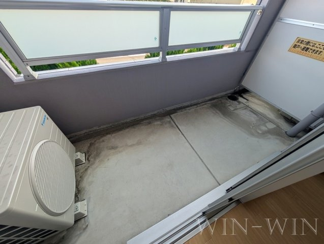 エルヴェ汐焼 Aのバルコニー|イメージ（同施工会社同一モデルの写真です）