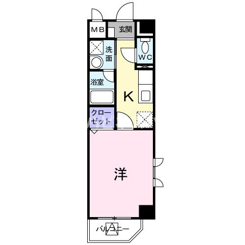 Ｋ・ブローテ・柏の葉Ａの間取り