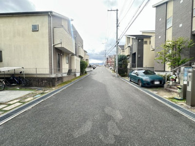 【前面道路含む現地写真】 | 河内長野市上田町戸建 | 前面道路