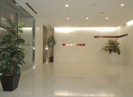 カスタリア水天宮のロビー