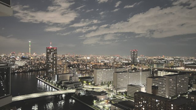 【展望】 | キャナルファーストタワー | 夜景