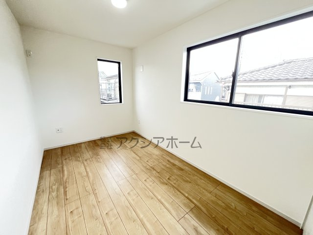 入間市東藤沢8丁目・全1棟　新築一戸建　～収納豊富～の外観|現地写真（2025年12月17日撮影）