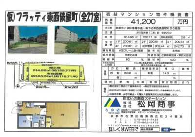 【地図】 | 仮）フラッティ東西俵屋町