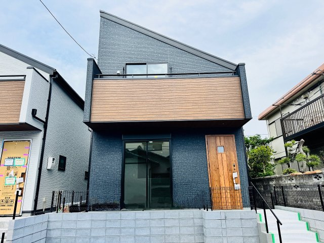 八王子市　散田町　新築一戸建て　２期の外観|～西八王子駅徒歩15分・山田駅徒歩12分　並列2台駐車可能～