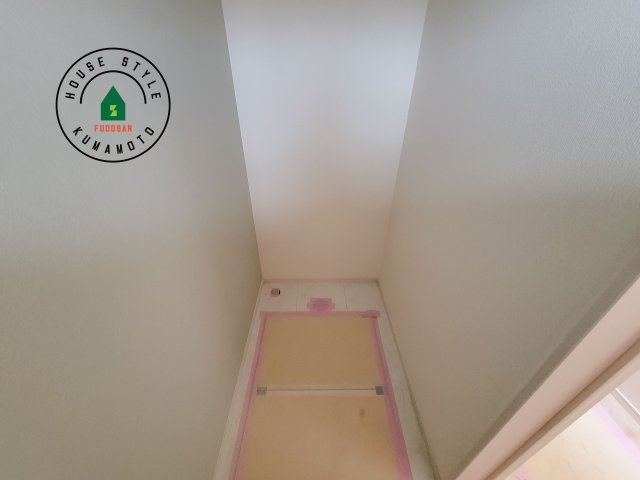 熊本市東区戸島5丁目第1₋4棟(4号棟)のトイレ|温水洗浄便座を完備しております。2ヶ所にトイレがあるのは朝の慌ただしい時間も安心です。