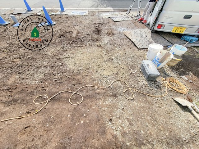 熊本市東区戸島5丁目第1₋4棟(4号棟)の駐車場|駐車場になります。