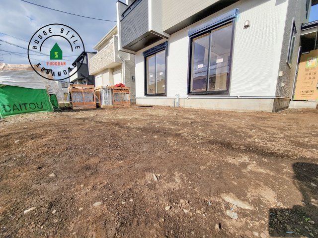 熊本市東区戸島5丁目第1₋4棟(4号棟)の庭|お庭で自由な時間を過ごせます。