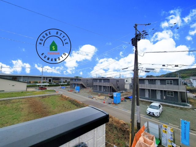 熊本市東区戸島5丁目第1₋4棟(4号棟)の展望|眺望や窓からの景色が良いと、家で過ごす時間も快適です。