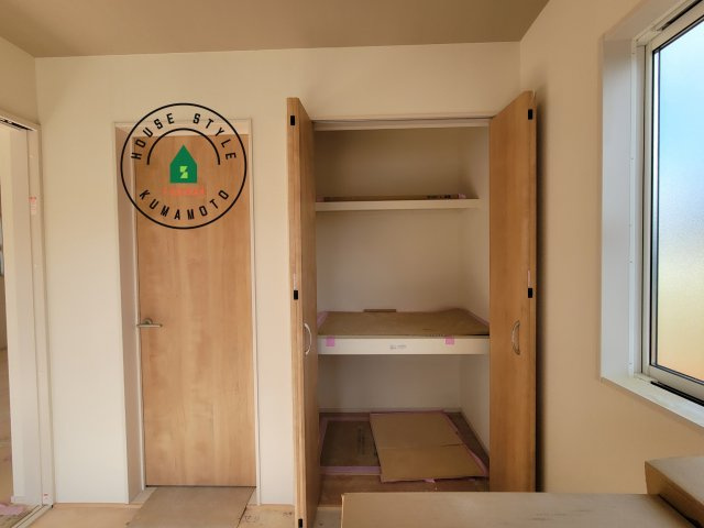 熊本市東区戸島5丁目第1₋4棟(4号棟)の収納|収納には困りません。