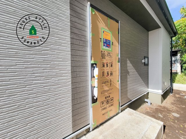 熊本市東区戸島5丁目第1₋4棟(4号棟)の玄関|おでかけの時も帰った時も、「我が家」を最初に感じでもらえる素敵な空間に。