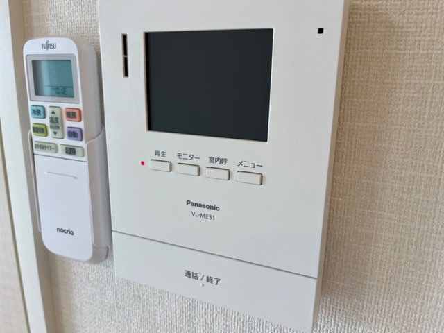 サンハイツのセキュリティ|安心のカメラ付きインターホン