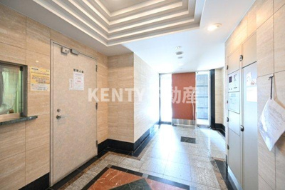 【ロビー】 | パークウェルツインズ戸越銀座弐番館 | 清潔なロビーです