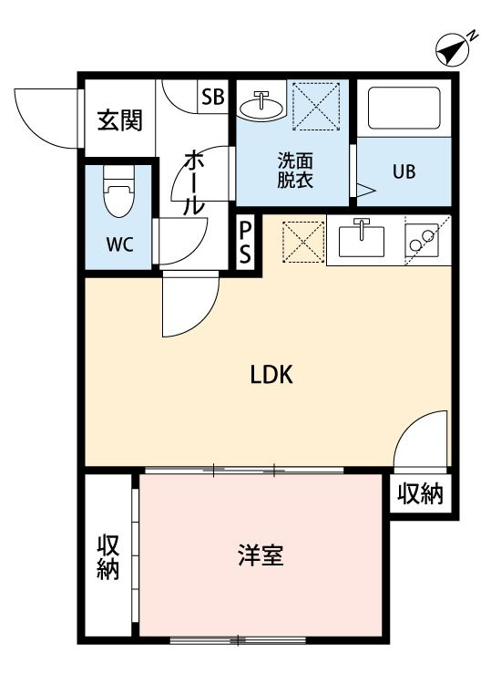 Peaks Funabashiの間取り