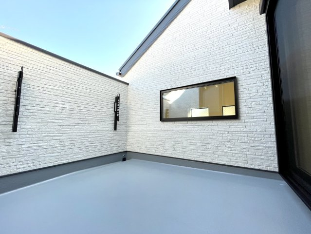 練馬区早宮1丁目　吹抜け大型リビング　限定1棟のバルコニー