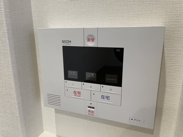 練馬区早宮1丁目　吹抜け大型リビング　限定1棟の防犯設備