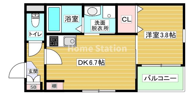 【間取り】 | メゾンDENPO