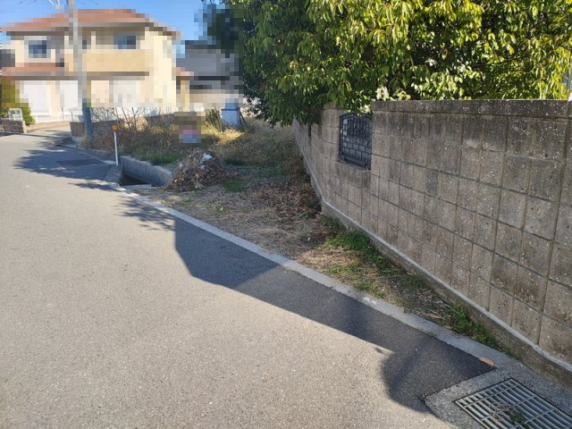 【前面道路含む現地写真】 | 姫路市花田町加納原田／売土地