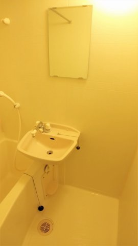 レオパレスフラワーの洗面所