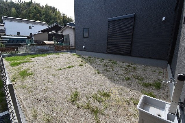 リーブルガーデン  日立市滑川本町　3期　3の庭|日当たりの良いお庭です。お家のシンボルツリーや季節の花を植えたり、家庭菜園に挑戦する等々、暮らしを楽しめそう♪