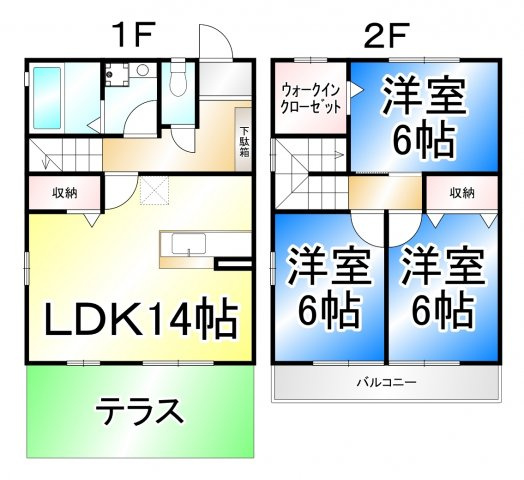 ディアコート金箱の間取り
