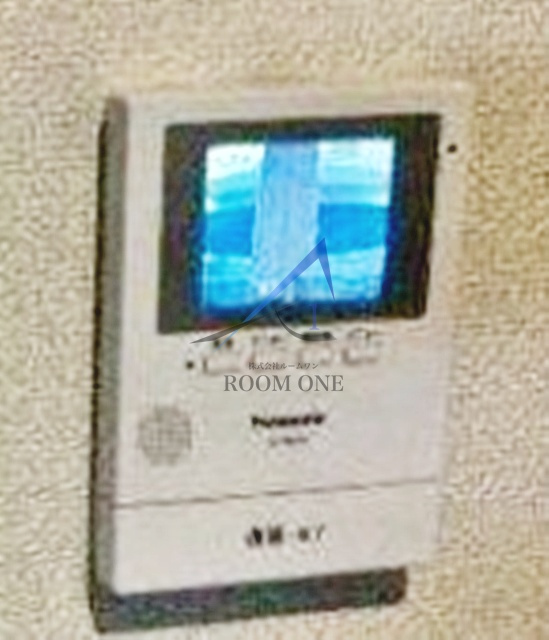 グレースハウスのセキュリティ|モニター付きインターホンです。
