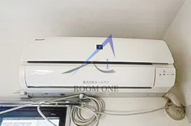 梅影ハイツの設備|エアコンです。