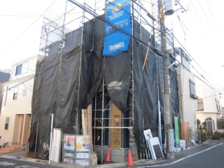 【外観】 | 建築中です。1月８日撮影。