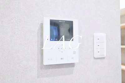 【セキュリティ】 | ウイスタリア東五反田ビル | モニター付きインターホンです。