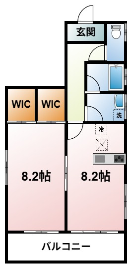 NAMIKAWAの間取り