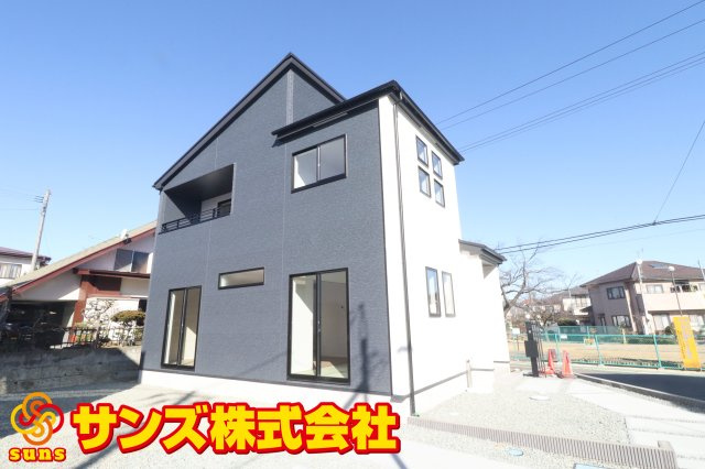 郡山市富田町字坦ノ腰　　　１号棟　　富田小学校、富田中学区の外観|南東側から見た外観