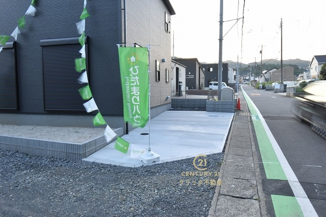 リーブルガーデン  日立市滑川本町　3期　5の前面道路含む現地写真|現地撮影（2026年8月）