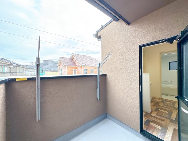 【中古住宅】川口市東貝塚のバルコニー